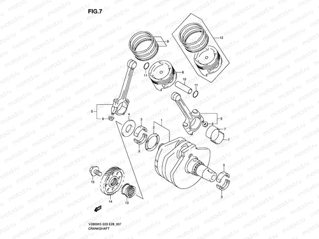 7 - CRANKSHAFT