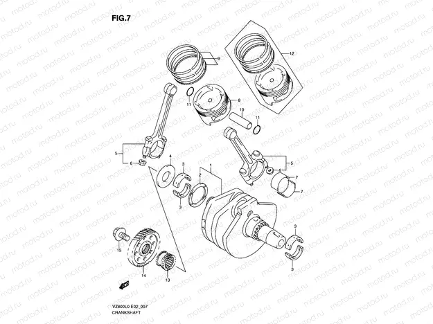 7 - CRANKSHAFT