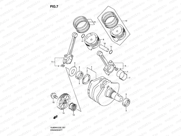 7 - CRANKSHAFT