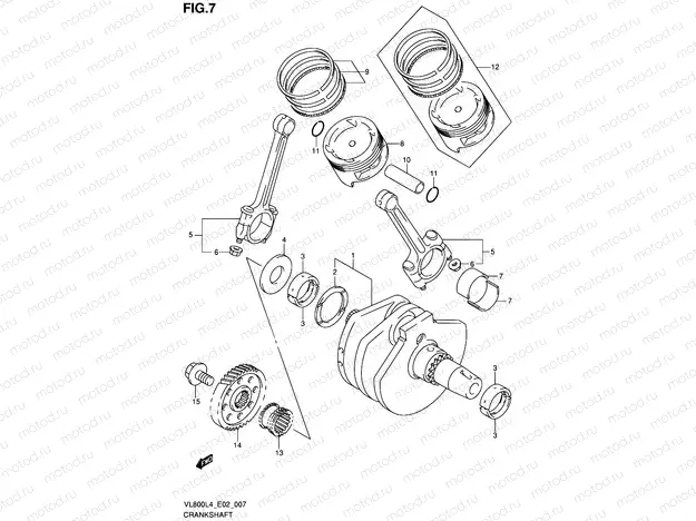 7 - CRANKSHAFT