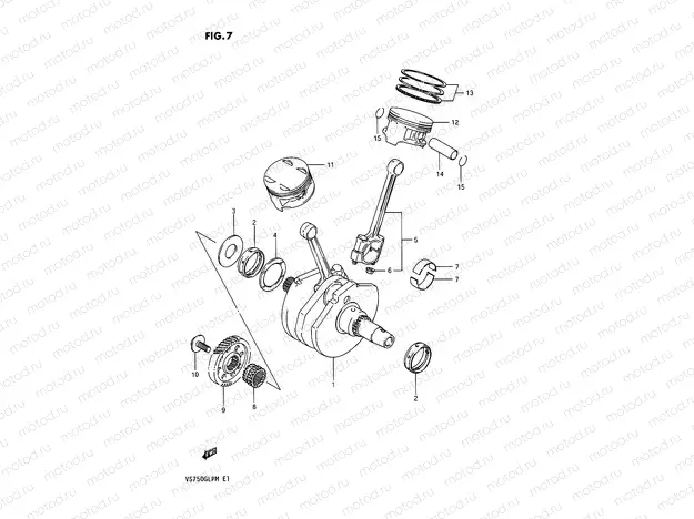 7 - CRANKSHAFT