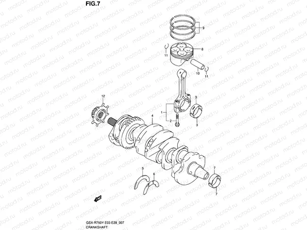 7 - CRANKSHAFT