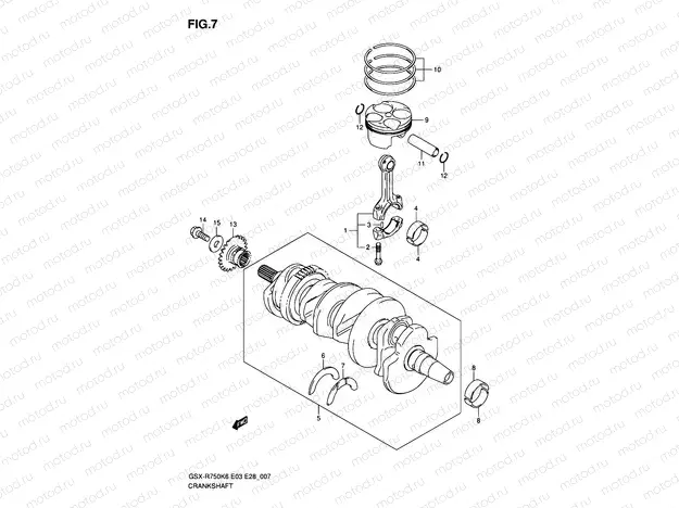 7 - CRANKSHAFT