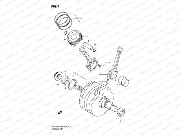 7 - CRANKSHAFT