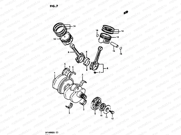 7 - CRANKSHAFT