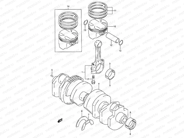 7 - CRANKSHAFT