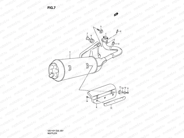 7 - MUFFLER