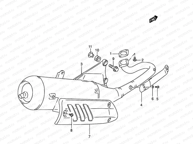 7 - MUFFLER