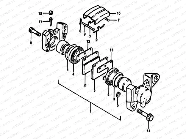 71 - REAR CALIPERS
