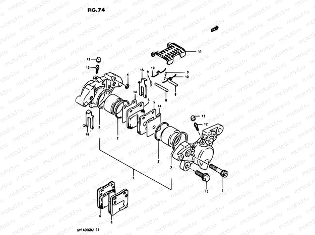 74 - REAR CALIPERS