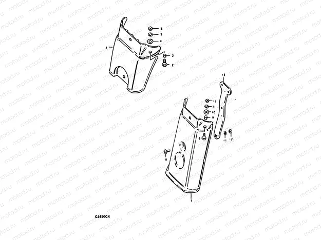 74 - REAR FENDER EXTENSION