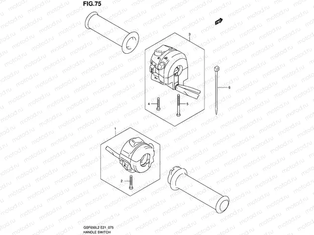 75 - HANDLE SWITCH