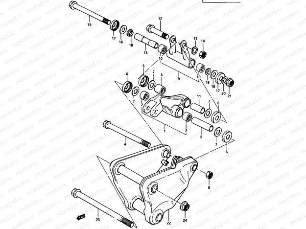 76 - CUSHION LEVER (MODEL D)