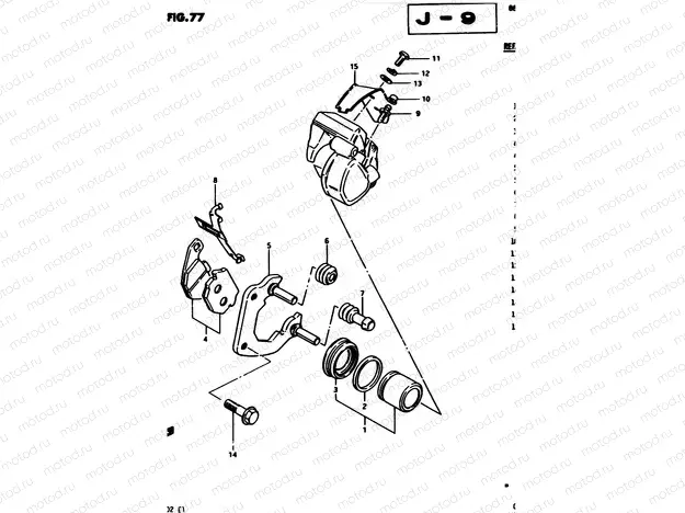 77 - FRONT CALIPERS (E34)