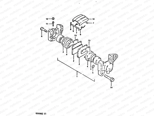 77 - REAR CARIPERS