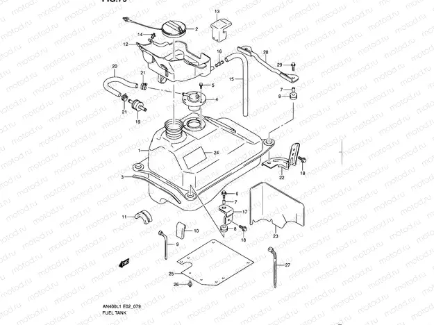 79 - FUEL TANK (AN400L1 E02)