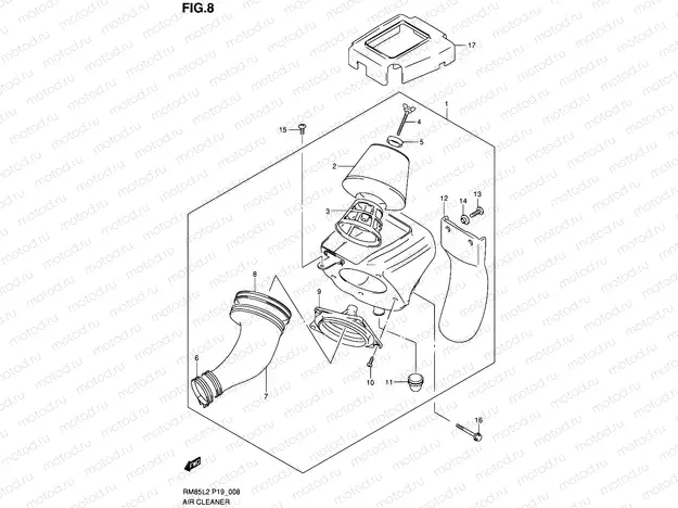 8 - AIR CLEANER