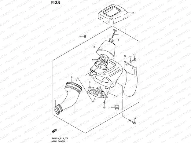 8 - AIR CLEANER