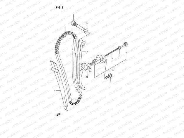 8 - CAM CHAIN