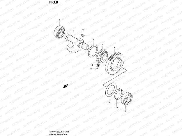 8 - CRANK BALANCER