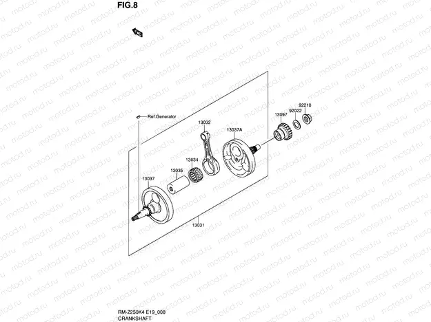 8 - CRANKSHAFT