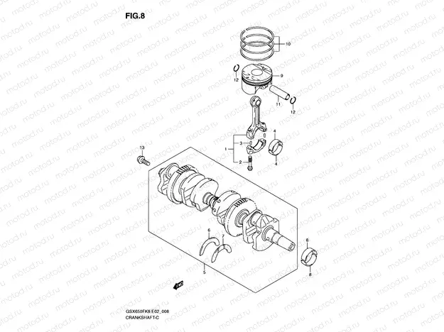 8 - CRANKSHAFT