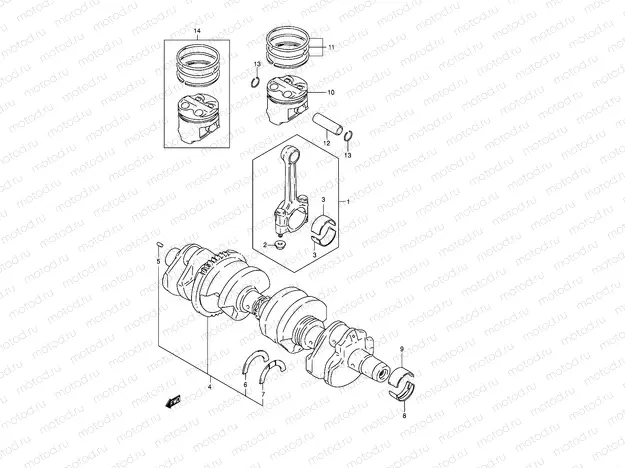8 - CRANKSHAFT