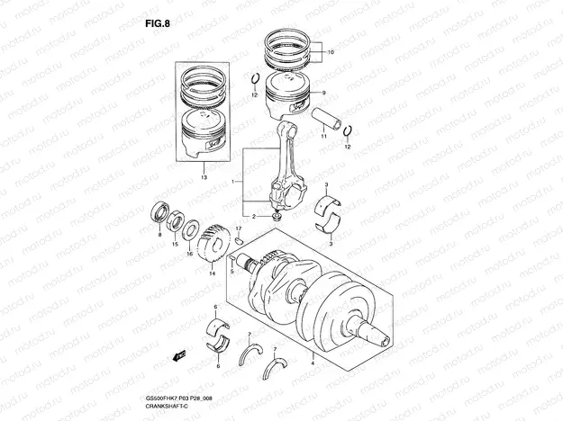 8 - CRANKSHAFT