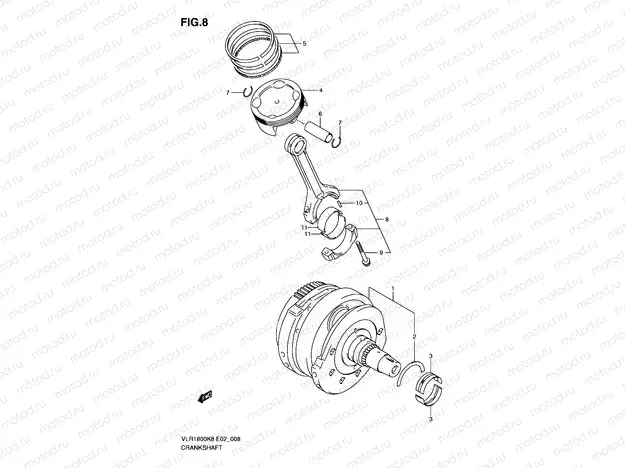 8 - CRANKSHAFT