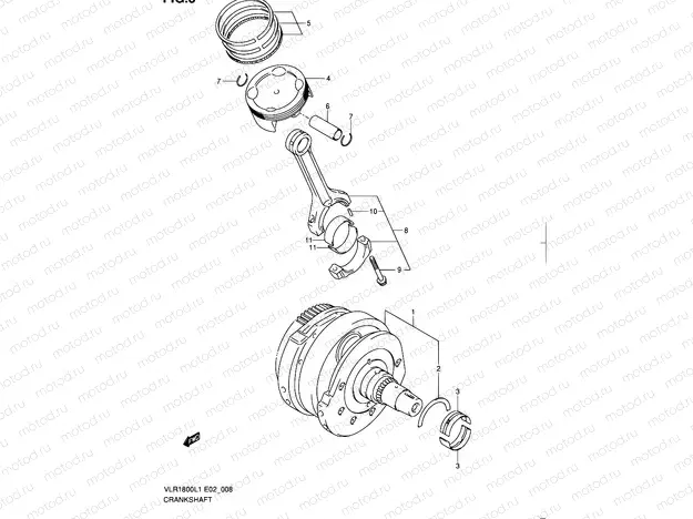 8 - CRANKSHAFT