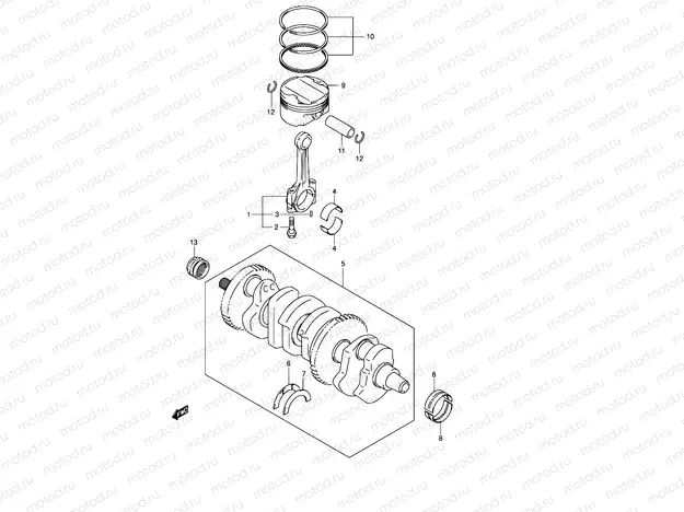 8 - CRANKSHAFT