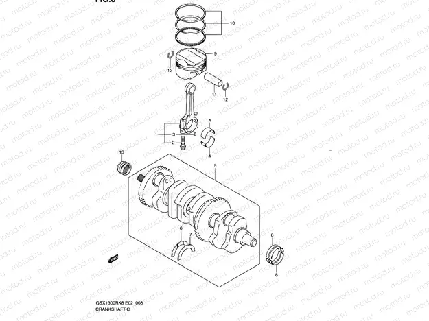 8 - CRANKSHAFT