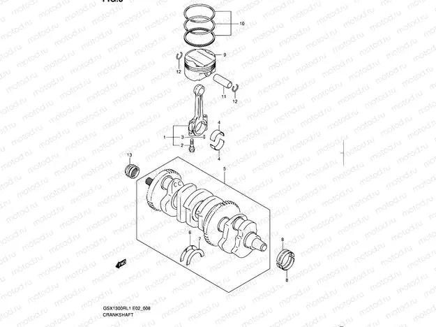 8 - CRANKSHAFT
