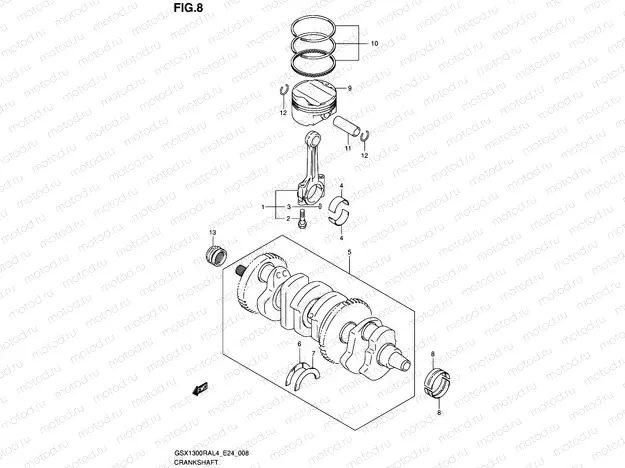 8 - CRANKSHAFT