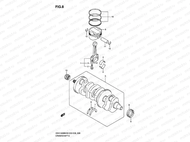 8 - CRANKSHAFT