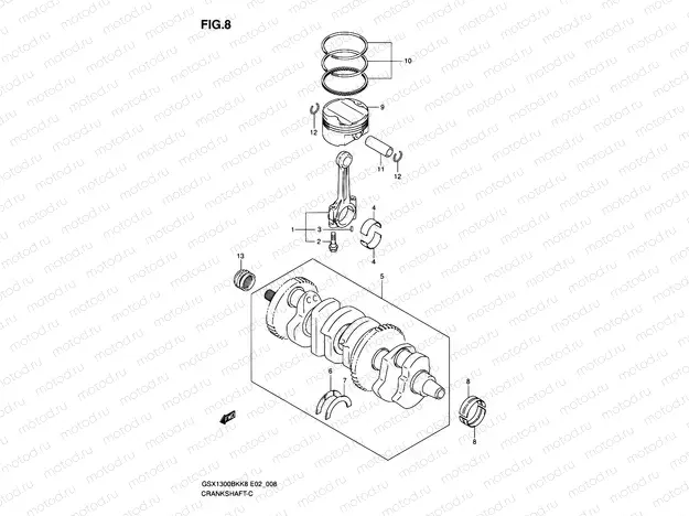 8 - CRANKSHAFT