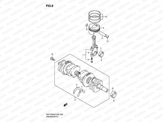 8 - CRANKSHAFT