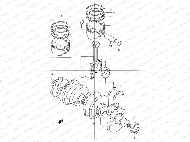 8 - CRANKSHAFT