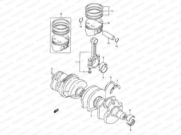8 - CRANKSHAFT