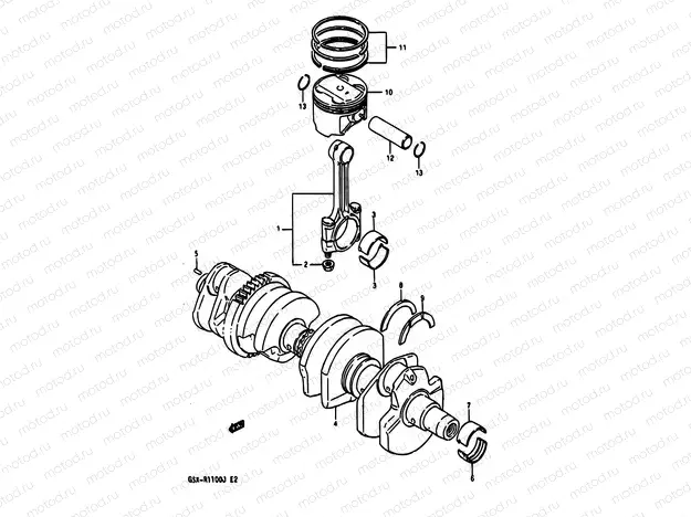 8 - CRANKSHAFT