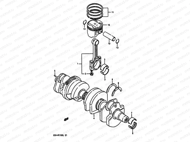 8 - CRANKSHAFT