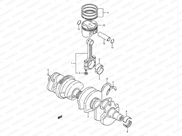 8 - CRANKSHAFT
