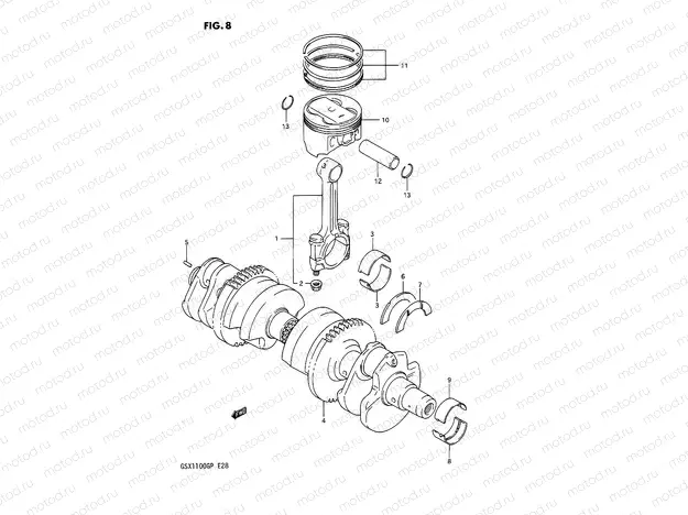 8 - CRANKSHAFT
