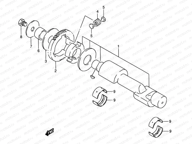 8 - CRANKSHAFT BALANCER