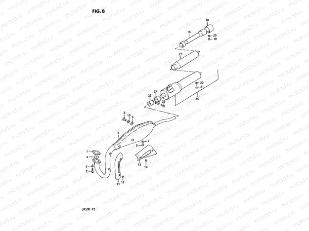 8 - MUFFLER