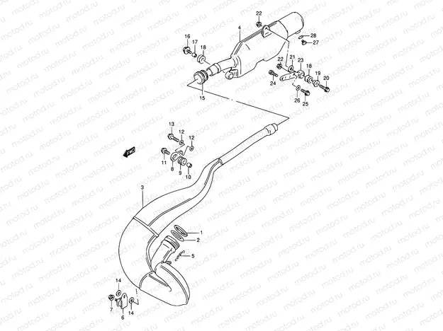 8 - MUFFLER