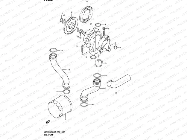 8 - OIL PUMP