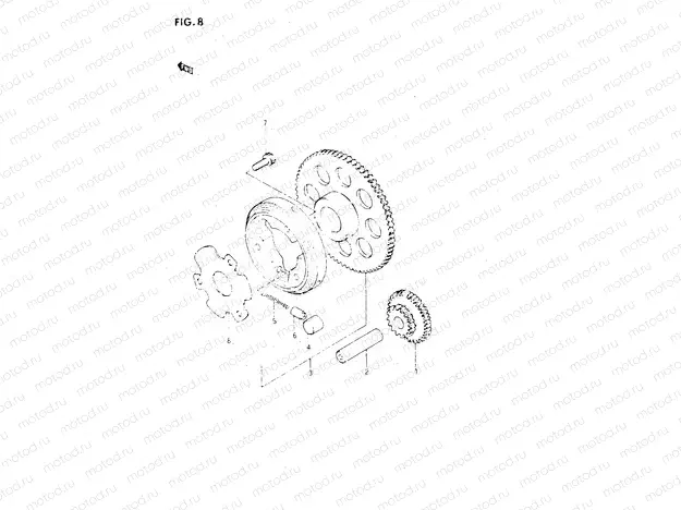 8 - STARTER CLUTCH