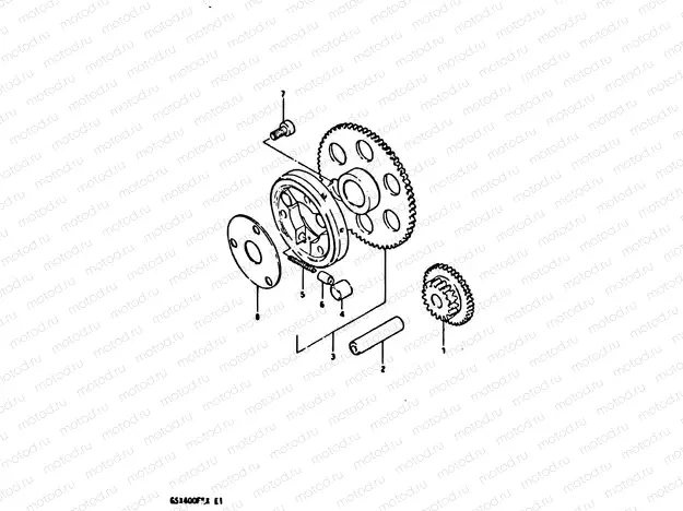 8 - STARTER CLUTCH