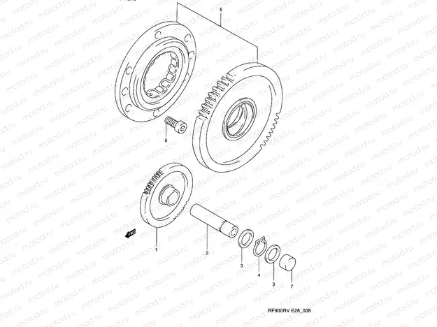 8 - STARTER CLUTCH